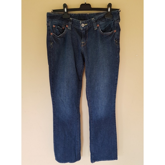 Lucky Brand Bootcut Jeans Long Inseam Size 28 - Picture 1 of 16